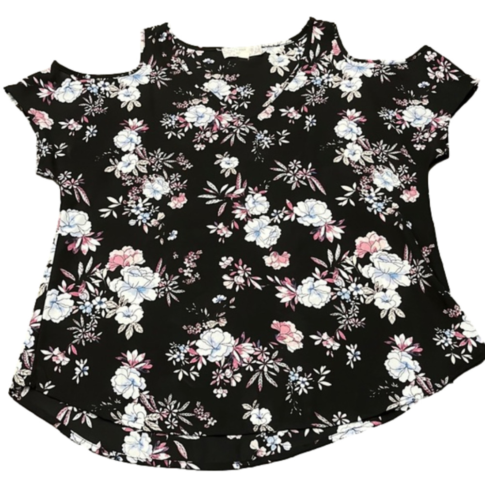 PINK republic cold shoulder blouse